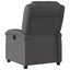 Electric Massage Recliner Chair Grey Real Leather Txbpaik Carousel 4