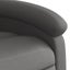 Electric Massage Recliner Chair Grey Real Leather Txbpaik Carousel 9