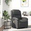 Massage Recliner Chair Grey Real Leather Txbpait Carousel 1
