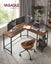 NEW VASAGLE L-Shaped Computer Desk Carousel 3