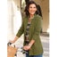 Easy Wear Boucle Knit Cardigan - Size 20 - Olive Carousel 1