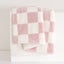 Dreamaker Checkered Plush Throw Blanket Pink & Cream - 180 x 200cm Carousel 8