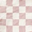 Dreamaker Checkered Plush Throw Blanket Pink & Cream - 180 x 200cm Carousel 10