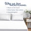 Dreamaker Micro Flannel Combo Fitted Sheet Set White King Single Carousel 3