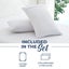 Dreamaker Micro Flannel Combo Fitted Sheet Set White King Single Carousel 5