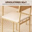 Dining Table Set 4 Chairs 5 Piece Upholstered Seats Carousel 7