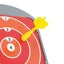 New Home Office Entertainment Desktop Magnet Dart Pressure Relief Fun Toy Carousel 7