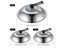 Glass Lid 30/32/34/36cm Compatible With Wok Pan Stainless Steel Replacement Carousel 4