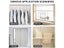 Spring Tension Curtain Rods Durable Adjustable Length Hanging Extendable Carousel 5