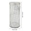 BBQ Basket Stainless Steel Rolling Grilling Basket Wire Mesh Cylinder Grill Carousel 1