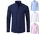 New Spring And Summer Men's Long-sleeved Four-sidedelastic Business Casual Carousel 4