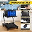 Basket Hand Truck Dolly Folding Shopping Trolley Cart Carousel 4