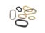 5pcs Metal Oval Spring O Ring Openable Leather Bag Handbag Belt Strap Buckle Carousel 3