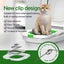 Cat Toilet Training Kit Reusable Puppy Cat Litter Mat Cat Toilet Trainer Toilet Carousel 3