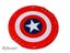 ®™DUPLO - Utensil Disk, Red & White & Captain America Star Patt ~Retired 2022~ Carousel 1