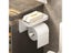 Plastic Toilet Paper Stand Wall Mount Bathroom Holder Carousel 4