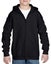 Gildan Heavy Blend Youth Full Zip Hooded Sweatshirt, Plain Hooded (Medium) Carousel 1