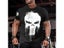 Men's T Shirt For Men 3D Print Military Patriotic Skull Dropped T Shirt Carousel 5