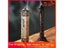 Retro Incense Burner Vertical Zen Buddha Heart Sutra Dragon Phoenix Pillar Carousel 3