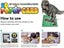 AREVO 3D Popup Card - Animal Augmented Reality (Ar) Card Carousel 3