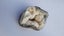 Mordonite on chalcedony geode - zeolite mineral Carousel 3