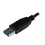 StarTech.com Portable 4 Port Mini USB 3.0 Hub - Black [ST4300MINU3B] Carousel 4