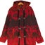 Vintage 90s Woolrich Aztec Southwest Wool Duffle Coat Large Carousel 2