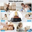 Essential Oil Diffuser Volcanic Lava Humidifiers For Bedroom 80Ml With 7 Colors Carousel 6