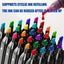 Dual Tip Marker Pen Set 24 Colors Carousel 3