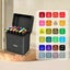 Dual Tip Marker Pen Set 24 Colors Carousel 1