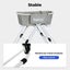 Pawz Pet Grooming Bathtub Elevated Dog Shower Basin Foldable Adjustable Height Carousel 5