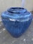 Large Blue Glazed Pot/Vase Carousel 2
