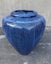 Large Blue Glazed Pot/Vase Carousel 4