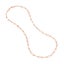 14k Rose Gold Paperclip Chain Necklace, 3mm Carousel 3