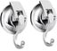 Suction Hooks 2 Packs Powerful Push And Lock Vacuum Suction Hanger Carousel 1