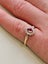 9ct GOLD 0.50ct MINIATURE RUBY CLUSTER Carousel 1