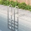 Pool Ladder 54x38x184.5 cm 304 Stainless Steel KTAPT Carousel 1