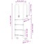Pool Ladder 54x38x184.5 cm 304 Stainless Steel KTAPT Carousel 2