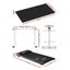 120cm Automatic Standing Desk With 400Mm Electric Walking Pad Treadmill Carousel 3