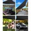 Sun Shade Sail Canopy Rectangle 280gsm 5x7m Carousel 4