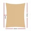 Heavy Duty Rectangle Shade Sail Canopy 4 x 5m - Sand Beige Carousel 6