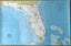 1973 Nat Geographic 2-Sided Map of ‘Florida’ Carousel 1