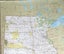 1974 Nat Geo Map of ‘The North Central States’ Carousel 4
