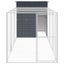 Chicken Cage With Run Anthracite 165x455x181 Cm Galvanised Steel Tonkobk Carousel 3