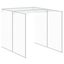 Chicken Cage With Run Anthracite 165x455x181 Cm Galvanised Steel Tonkobk Carousel 7