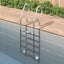 Pool Ladder 54x38x211 Cm 304 Stainless Steel Ktalt Carousel 1