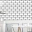 Premium Self Adhesive Brick Pattern Kitchen Wall Sticker 60cm x 10m. Carousel 10