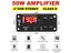 2*25W Amplifier MP3 Player Decoder Board 18V Bluetooth 5.0 50W Amplifier Car FM Carousel 3