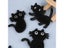 Cartoon Black Cat Badge Patches For Clothing Logo Accessories Decorative Patch Carousel 5
