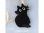 Cartoon Black Cat Badge Patches For Clothing Logo Accessories Decorative Patch Carousel 7